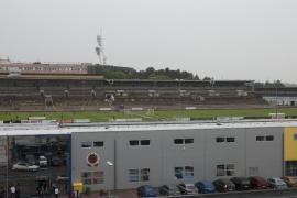 Josef Dabernig, Panorama 1 im Strahov Stadion, Prag (Detail)