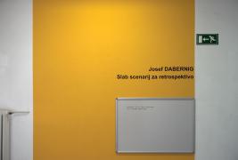 Bad script for a retrospective. Center in Galerija P74, Ljubljana