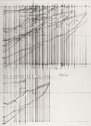 Josef Dabernig, Untitled (Torvaianica, Motif B, 21), 1983, pencil on paper, 23 x